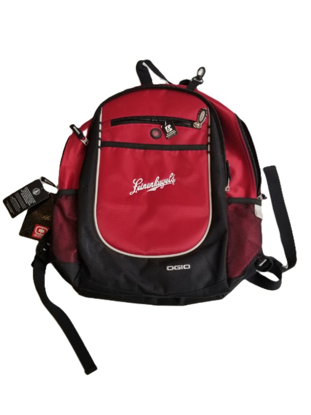 Leinenkugels OGIO Backpack NEW Red Black Brewery Logo Audio Laptop Travel Bag